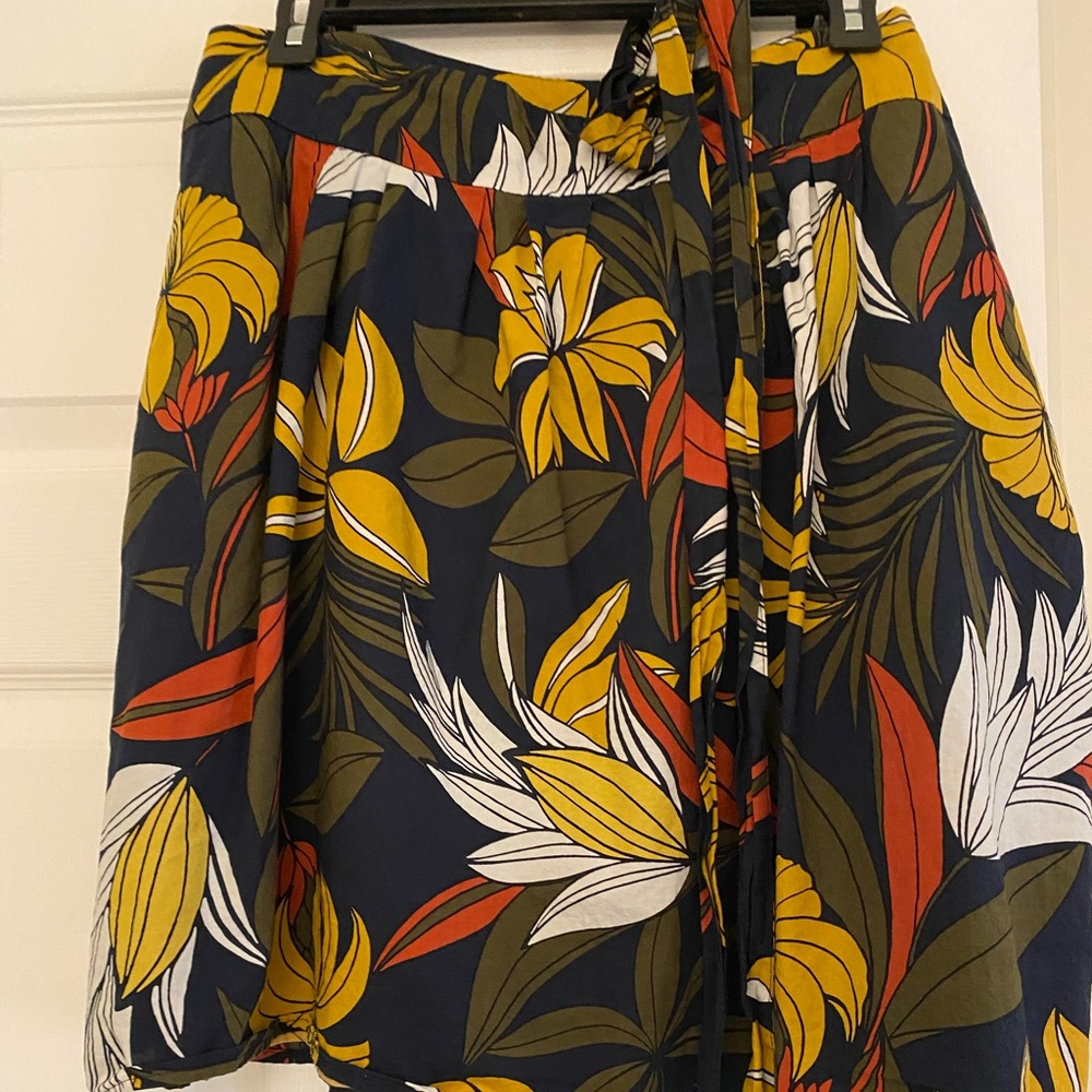 Ann Taylor Floral Print Skirt